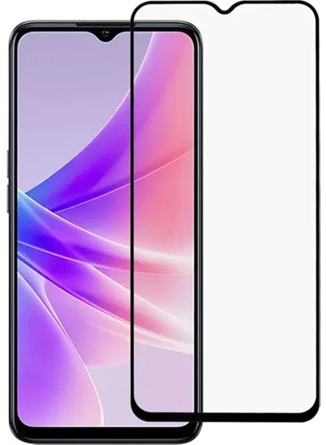 Screen Protector For Oppo A77 , 5D Tempered Glass Protector 9H Hardness, Bubble Free, HD Clear Oppo A77 Screen Protector